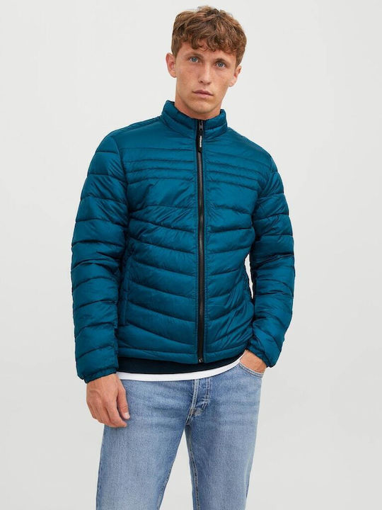 Jack & Jones Зимно Мъжко Puffer Яке Sailor Син