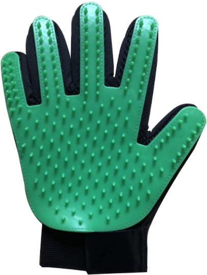 Glove Dogs for Coat Grooming Green