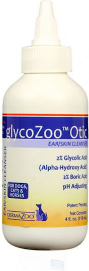 DermaZoo Accesorii pentru Curăţarea Urechilor Câine 473ml