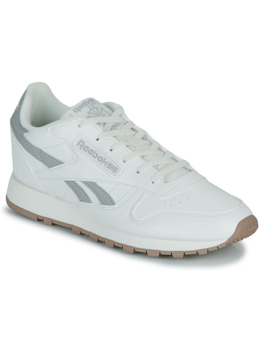 Reebok Classic Leather Femei Sneakers Albe