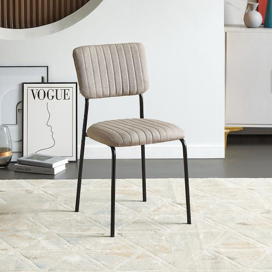 A10 Kitchen Fabric Chair Haki 53x43x84cm