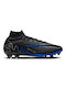 Nike Zoom Mercurial Superfly 9 Elite FG High Football Shoes with Cleats Black