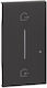 Bticino Exit Button Front in Black Color KG40M2