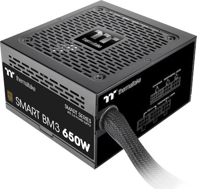 Thermaltake Smart BM3 650W Black Computer Power Supply Semi Modular 80 Plus Bronze