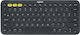 Logitech K380s Kabellos Bluetooth Nur Tastatur Gray