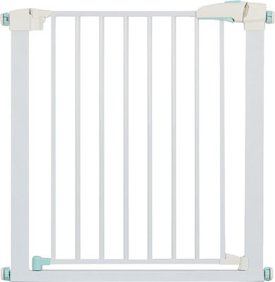 C-TECH Safety Gates made of Metal in White Color 82x76x76εκ. 1pcs