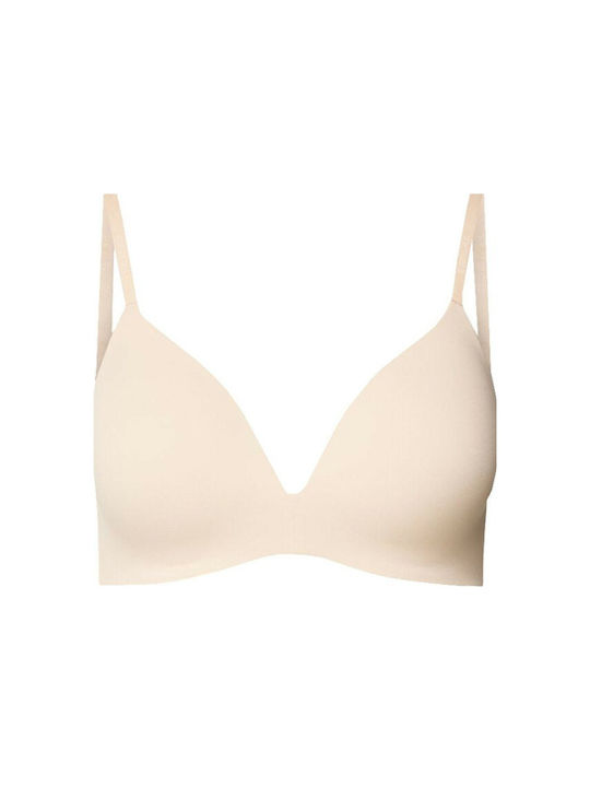 Hugo Boss Bra with Light Padding without Underwire Beige