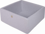 Fabric Ball Pit Gray 90x90x40cm