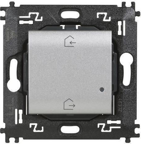 Bticino Wall-mounted Basic Wall Switch Single without Frame Gray
