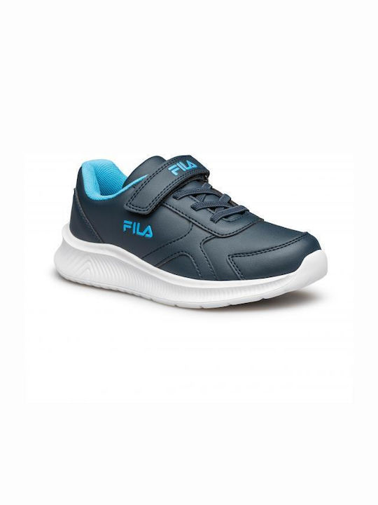 Fila Kids Sneakers for Boys with Laces & Strap Blue