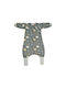 Tender Spring Sleeping Bag with Feet 1 Tog Gray with Detachable Sleeves