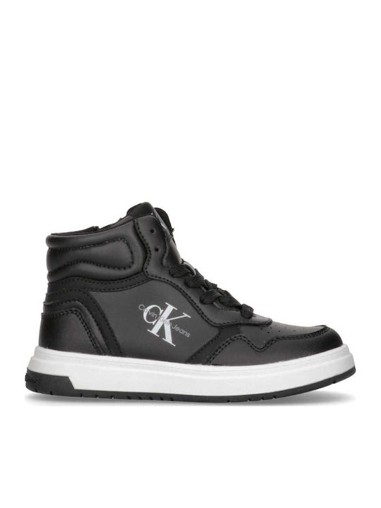 Calvin Klein Παιδικά Sneakers High Μαύρα