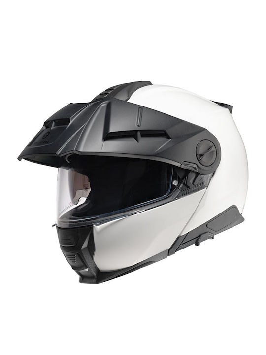 Schuberth E2 Glossy White Κράνος Μηχανής Flip-U...