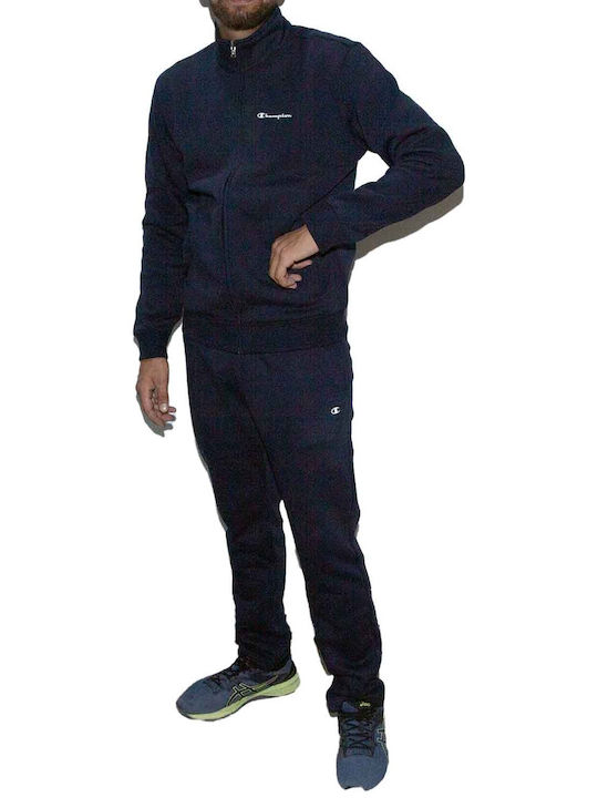 Champion Set Sweatpants with Rubber Navy Blue