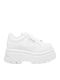 Swerve Le Γυναικεία Chunky Sneakers Λευκό