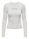 Only Women's Long Sleeve Sweater White