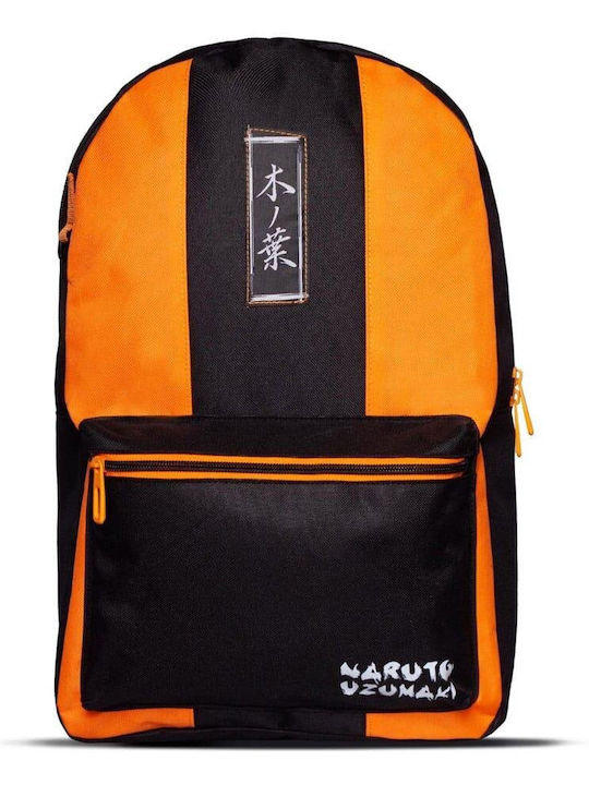 Difuzed Naruto Shippuden Basic Plus Σχολική Τσάντα Πλάτης Δημοτικού Πολύχρωμη 30 x 16 x 46εκ