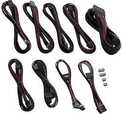 Cablemod PRO ModMesh C-Series AXi HXi & RM Kit - Cable 0.5m Μαύρο CM-PCSI-FKIT-NKKBR-R
