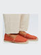 Fabric Men's Espadrilles in Orange Color