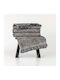 Borea Tile Ριχτάρι Διθέσιου Καναπέ Chenille 180x250εκ. Μωβ