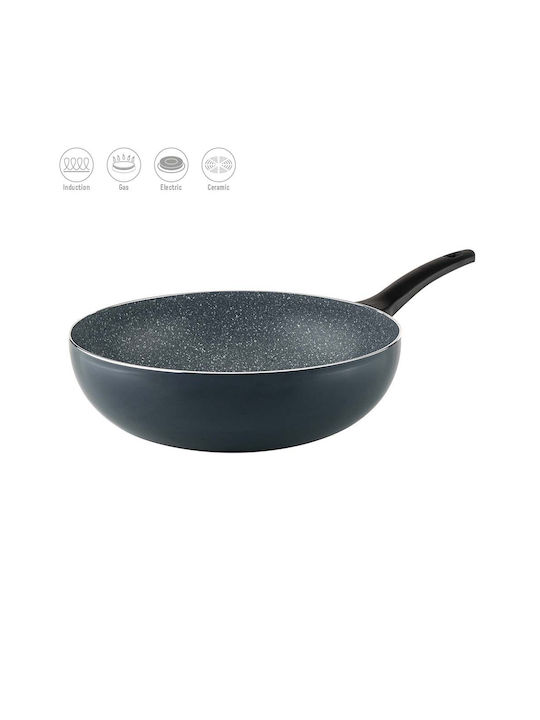 Muhler Wok aus Aluminium mit Antihaftbeschichtung 30cm