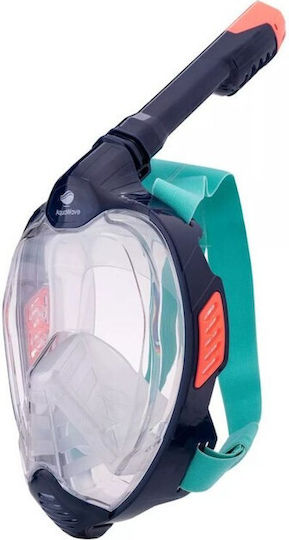 Aquawave Silicone Full Face Diving Mask Green