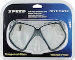 Diving Mask Set with Respirator Gray