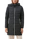 S.Oliver Women's Short Puffer Jacket for Spring or Autumn Black