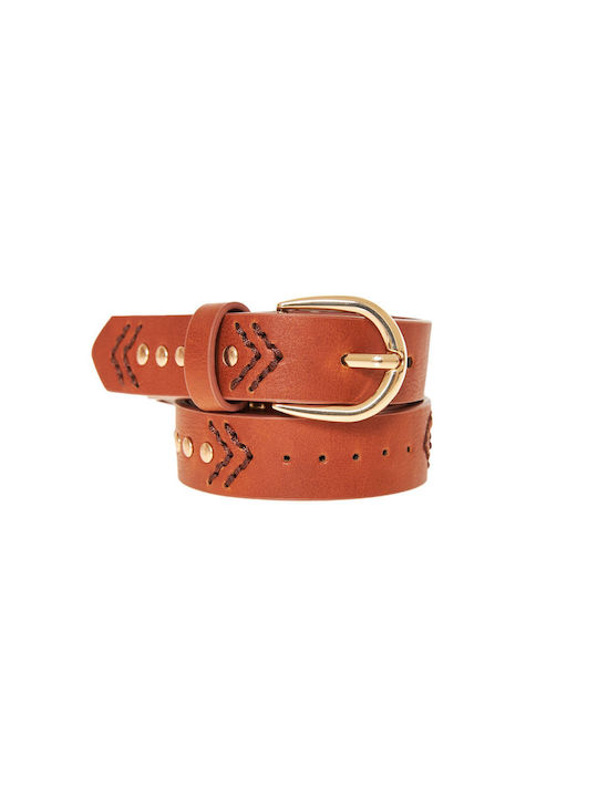 Funky Buddha Women's Belt Brown