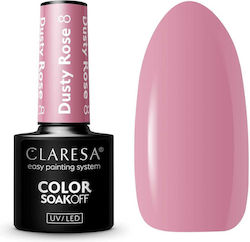 Claresa 008 Gel Nagellack Dusty Rosa 8 5ml