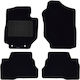 Set of Front and Rear Mats 4pcs for Suzuki Jimny 2018 Black