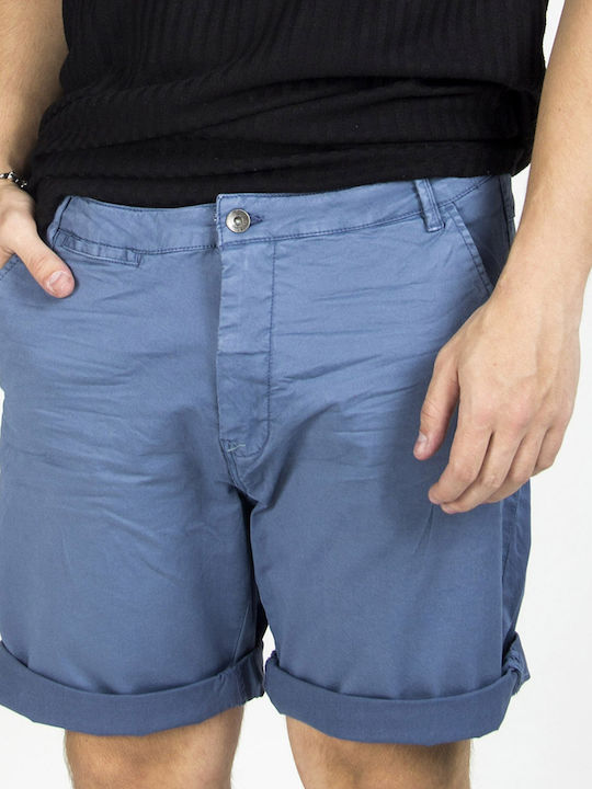 Biston Herrenshorts Chino Blau