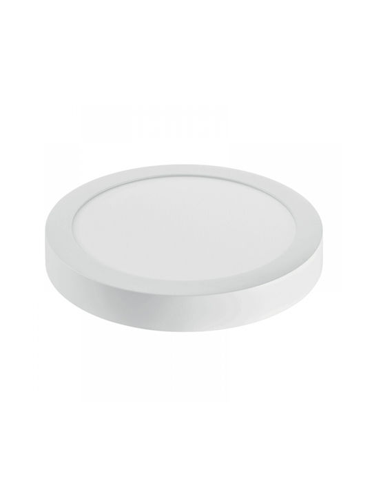 Inlight Round Outdoor LED Panel 24W with Warm White Light 3000K 30cm