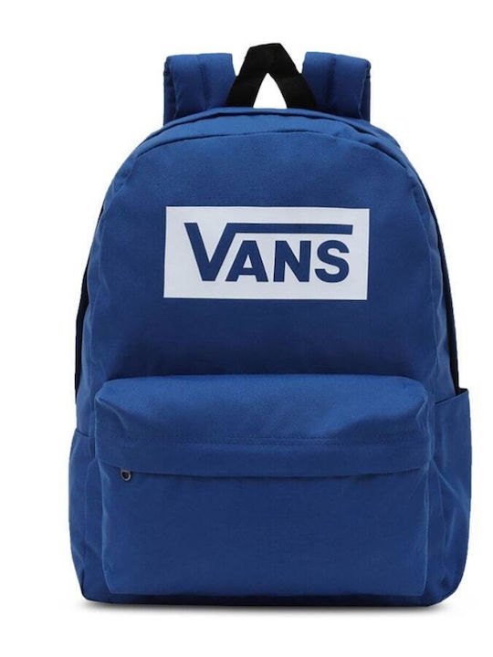 Vans Old Skool Boxed School Bag Backpack Junior High-High School Blue Royal