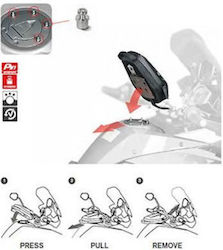 Shad Βάση Βαλίτσας για Suzuki DL 650 V-STROM για Yamaha DT