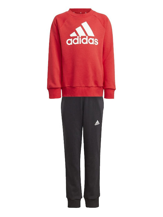 Kids Sweatpants Set Red 2pcs