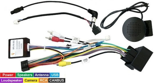 CARAV Industries Inc. Car Audio ISO Plug Citroen / Peugeot