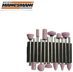 Mannesmann M20946 Πέτρες Λείανσης με Αξονάκι 12τμχ