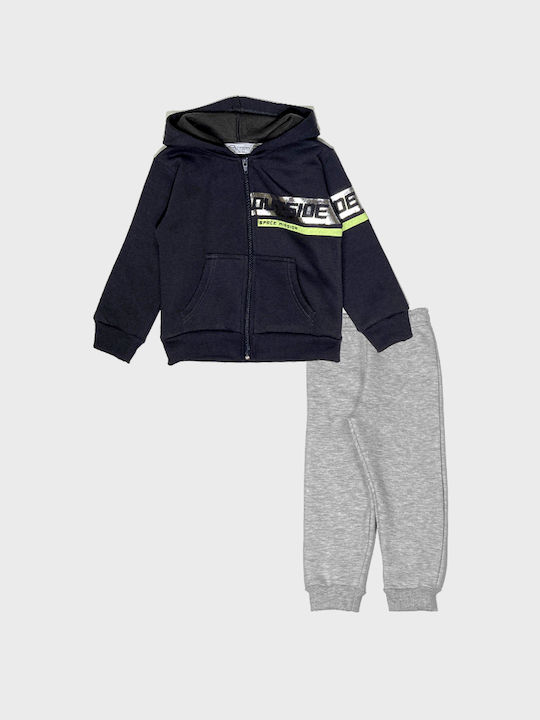 Cotton Planet Kinder Sweatpants Set - Jogginganzug Gray 2Stück