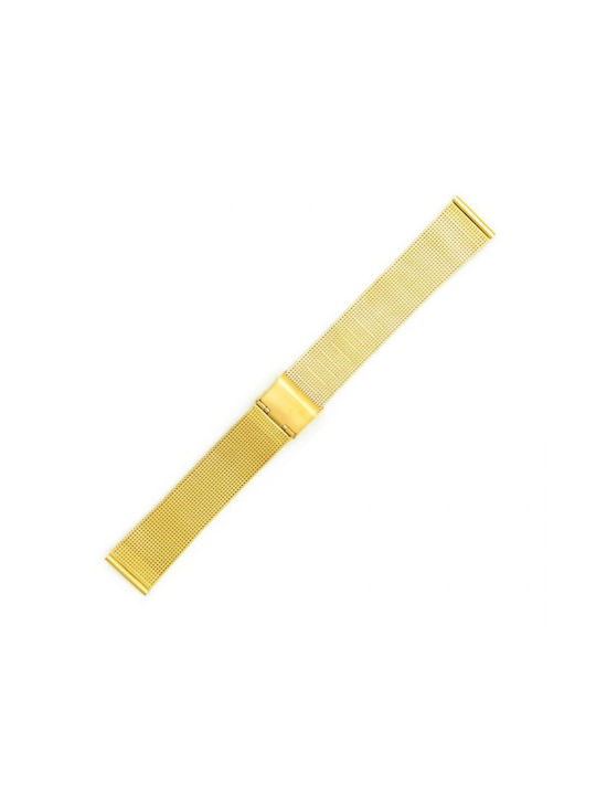 KOSTELO Metallic-Armband Gold 22mm