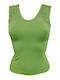 Helios Women's Sleeveless T-Shirt Green