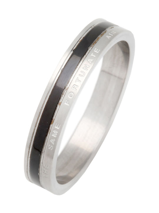 Silverline Women's Steel Spinner Ring