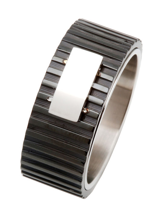 Silverline Men's Steel Ring