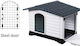 Метална Врата Кучешка Къщичка Luxe 92x70x66см