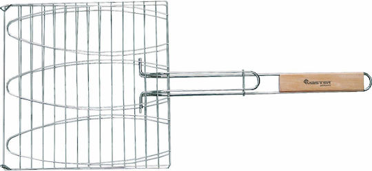 Master Grill & Party Grillrost Chrom für Fisch 28cmx28cmcm