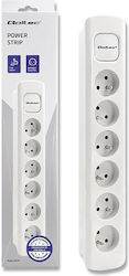 Qoltec Smart Πολύπριζο 6 Θέσεων με Καλώδιο 1.8m