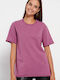 Funky Buddha Women's T-shirt Purple