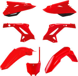 Polisport Σετ Πλαστικά Μοτοσυκλέτας για Honda CR 250 / CR 125 Κόκκινο