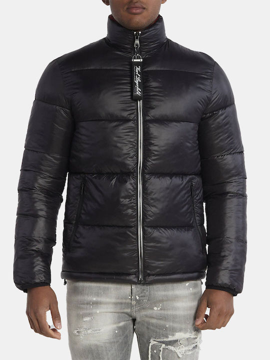 Karl Lagerfeld Men's Winter Puffer Jacket Black