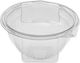 Intertan Disposable Plastic PET Tableware 500ml Transparent 75pcs
